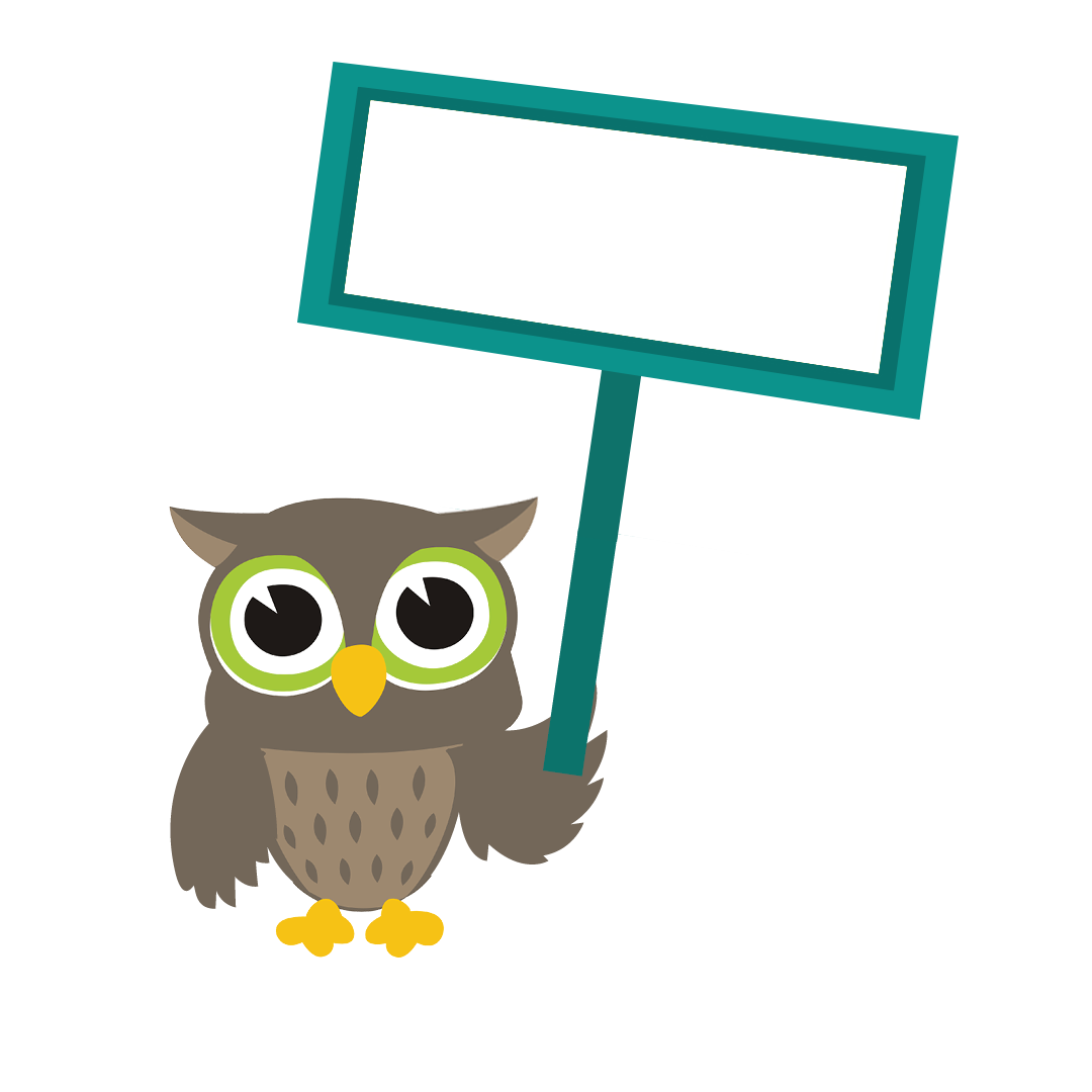 owl-with-poll.-icon
