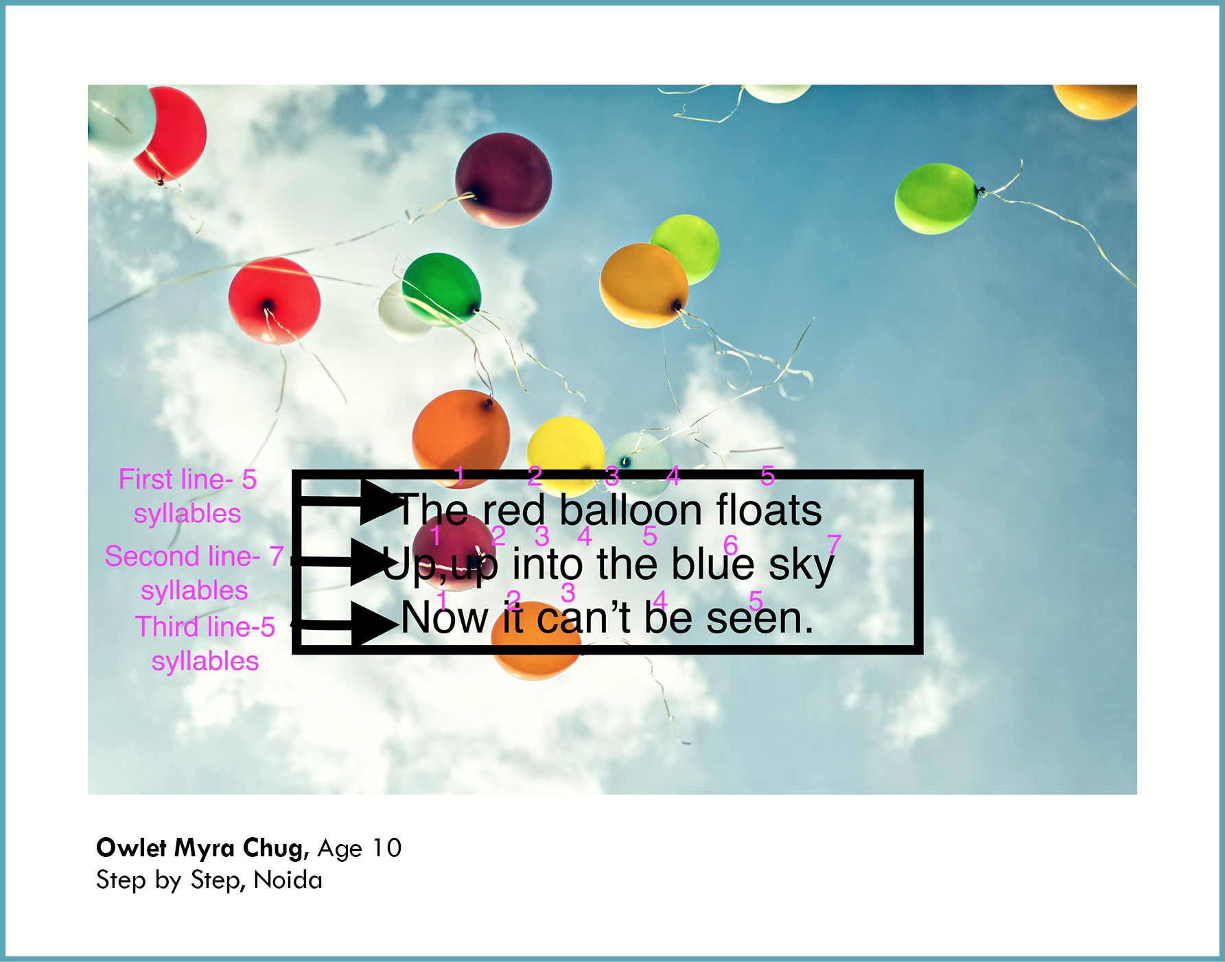 Haiku Balloon