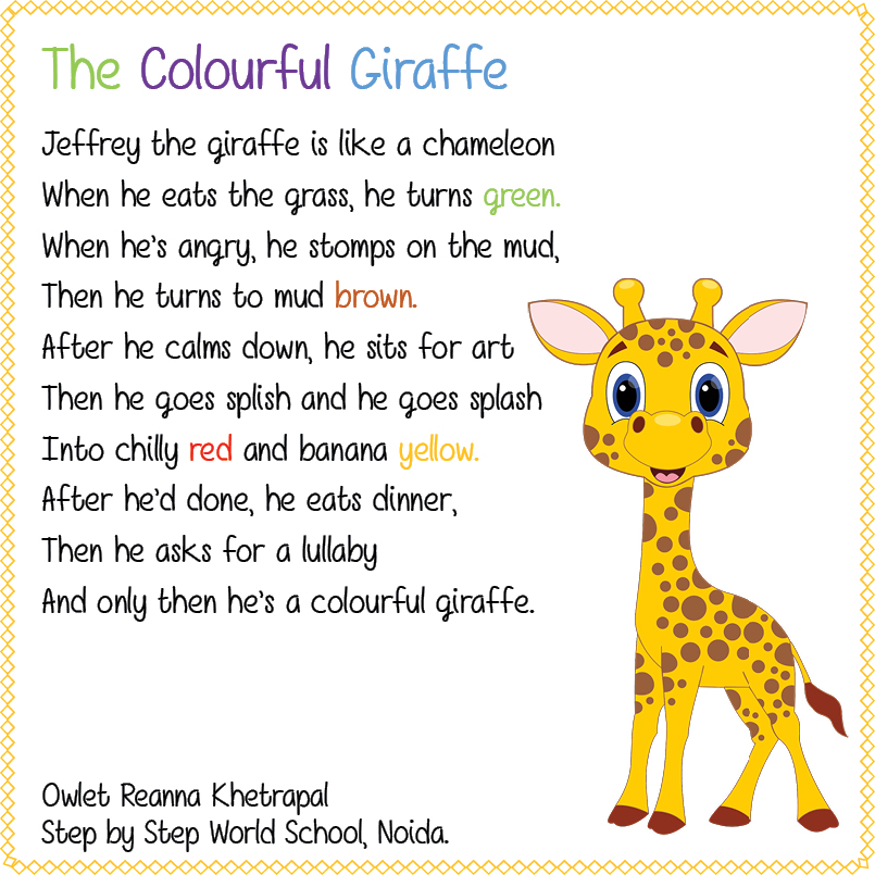 The Colourful Giraffe