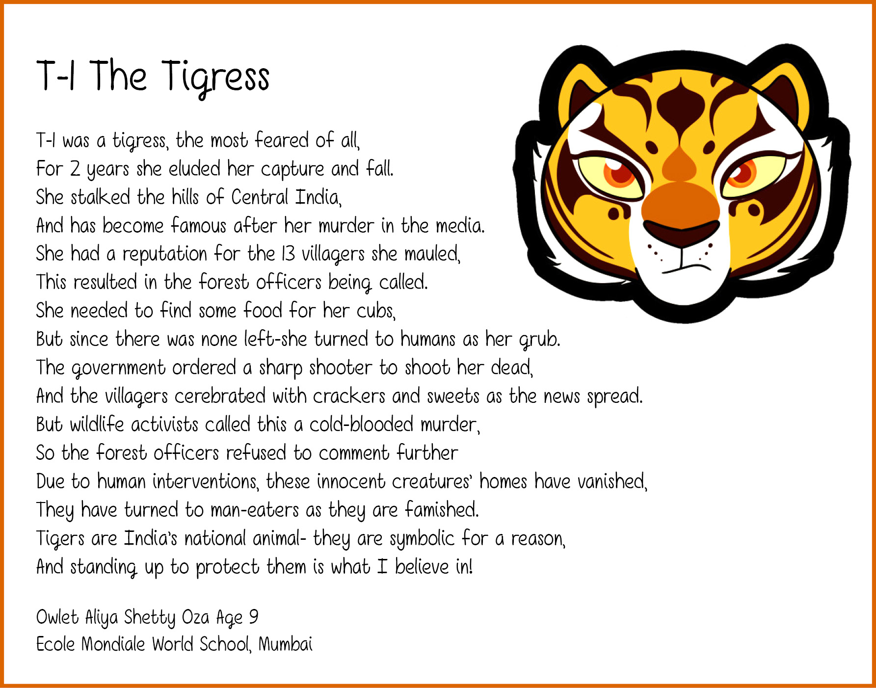T-1 The Tigress