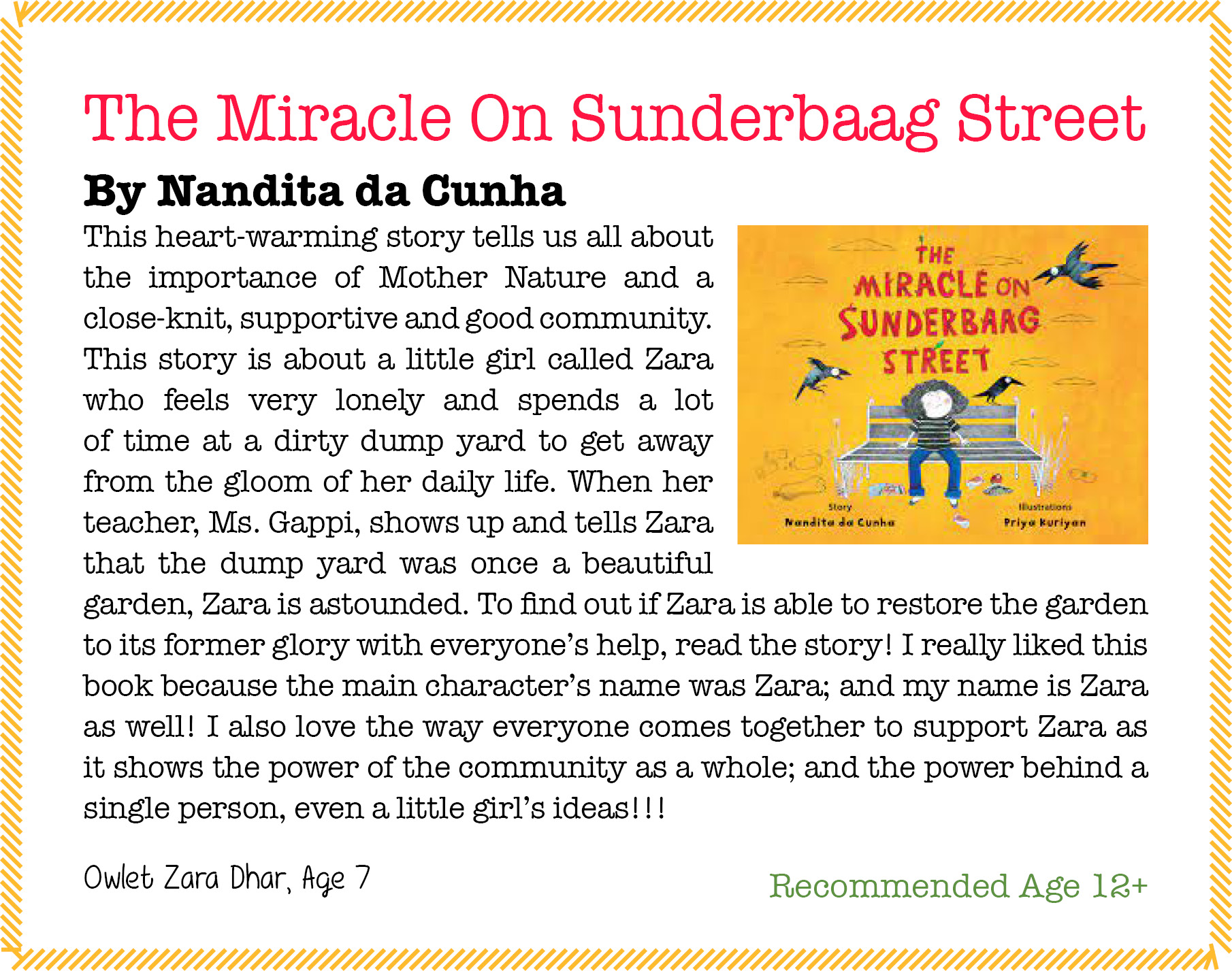 The Miracle On Sunderbaag Street