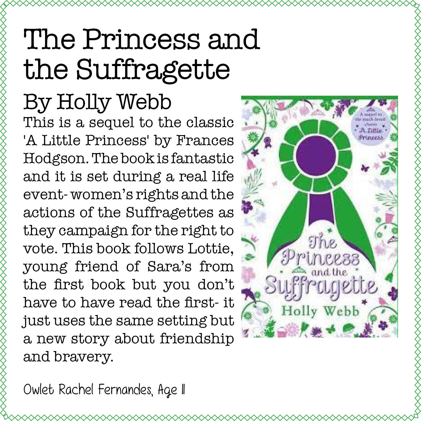The Princess and  the Suffragette